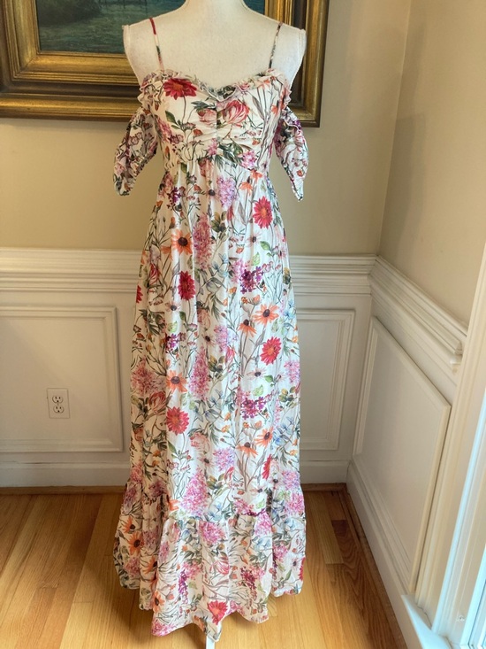 Lulus Dresses & Skirts - LULU’S Panarea Botanical Floral Maxi Dress NWT